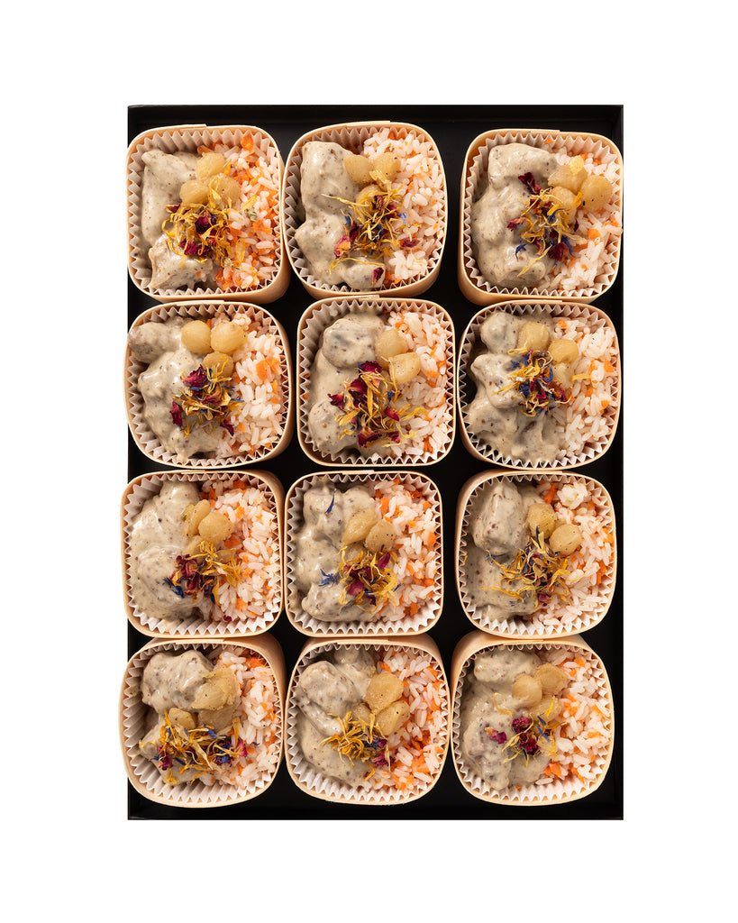 WOODBOX • VEAU • Mini-plat chaud • Prix par woodbox