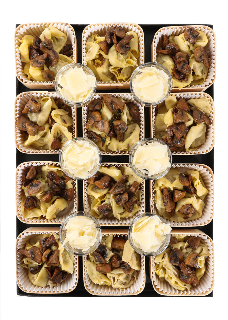 WOODBOX • CÈPES • VEGGY • Mini-plat chaud • Prix par woodbox