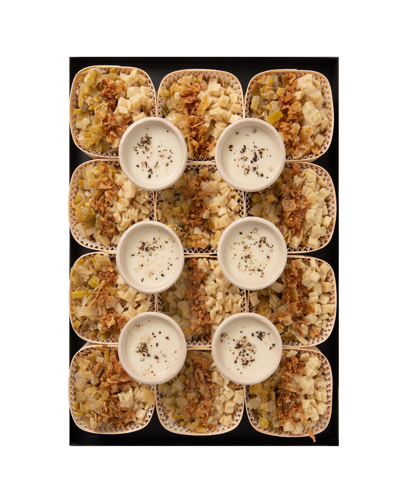 WOODBOX • CROZETS • VEGGY • Mini-plat Chaud • Prix par woodbox