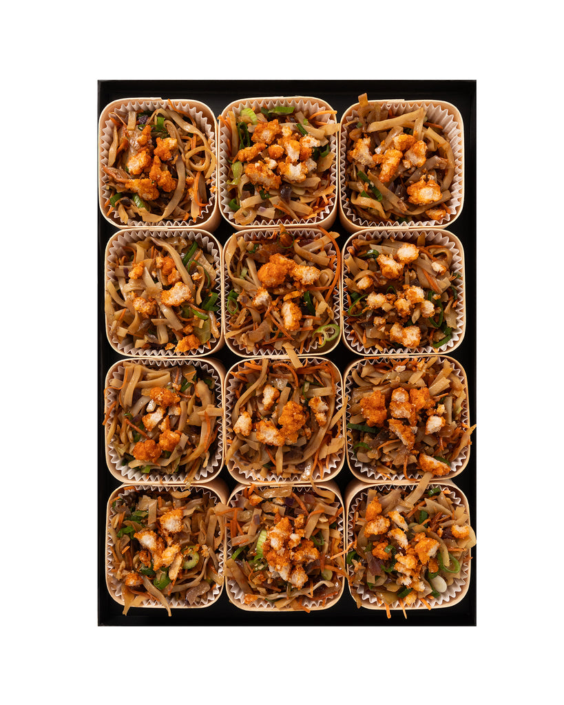 WOODBOX • ÉMINCÉ VÉGÉTAL • VEGGY • Mini-plat Chaud • Prix par woodbox